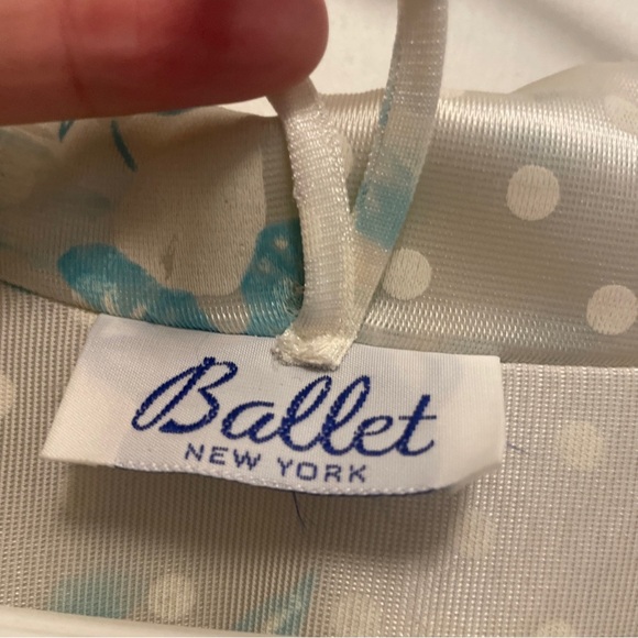 Vintage Ballet New York Lingerie Piegnoir Set Maxi Gown & Robe Satin Nylon Sz M - Picture 5 of 11